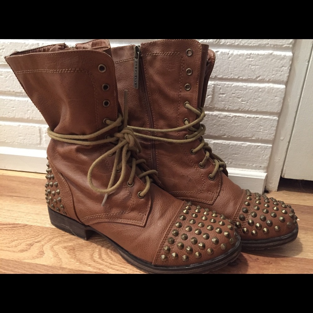 Studded boots